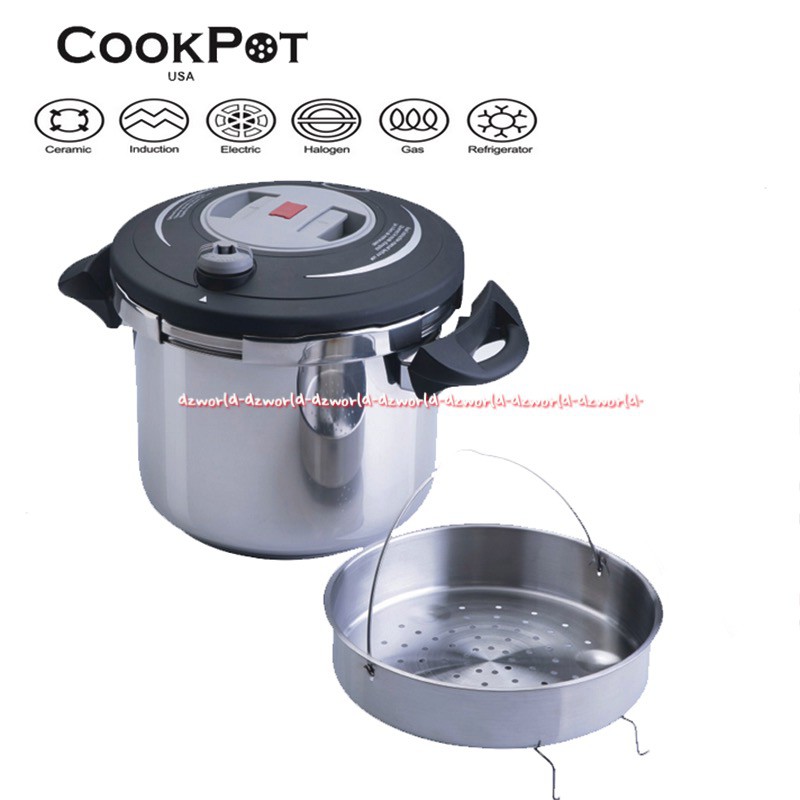 Pressure Cooker 8L Multipurpose Panc Presto Masak Serbaguna