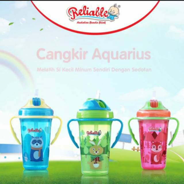 Reliable Cangkir Gagang Aquarius 300 ML Bayi