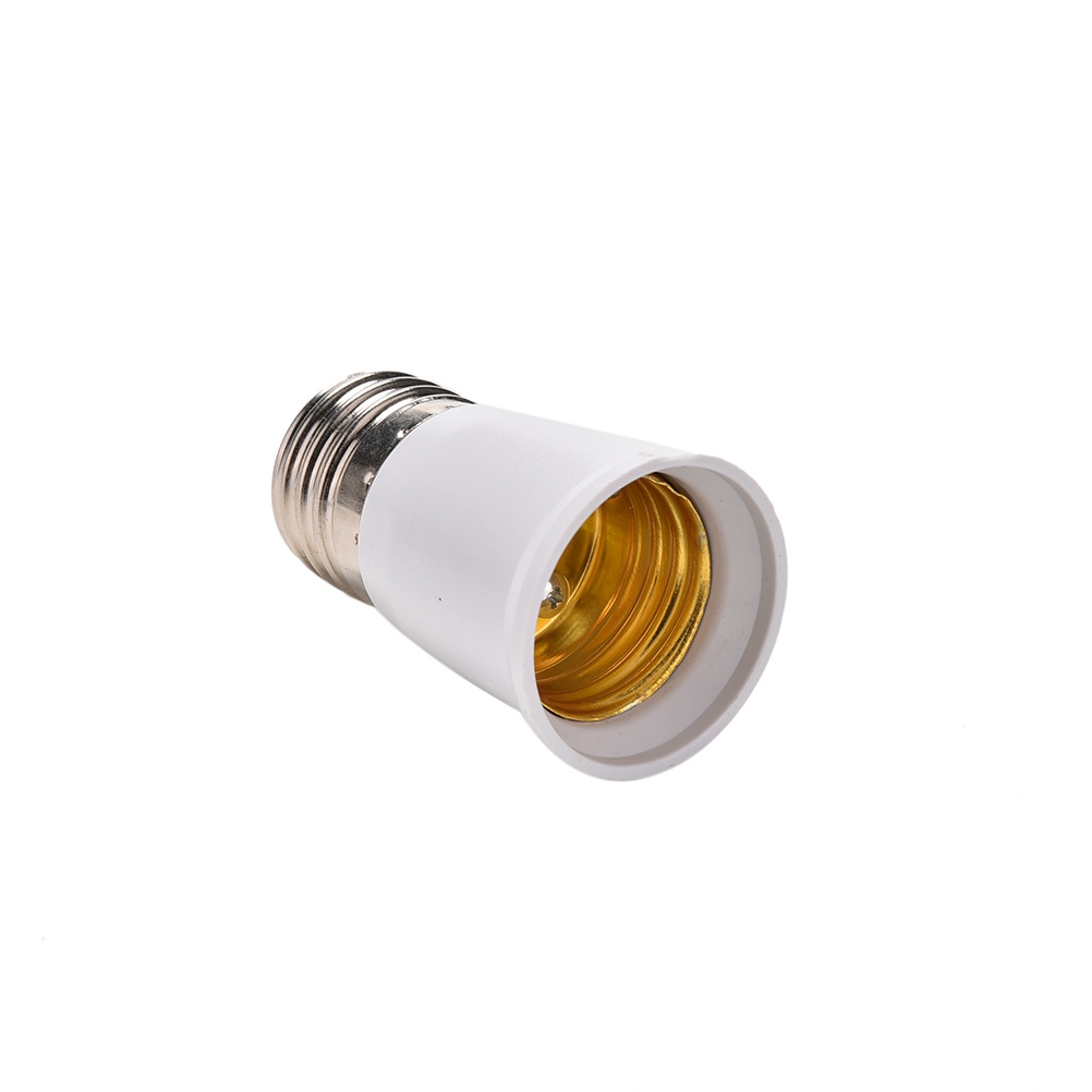 {LUCKID}E27 to E27 Extension Socket Base CLF LED Light Bulb Lamp Adapter Converter