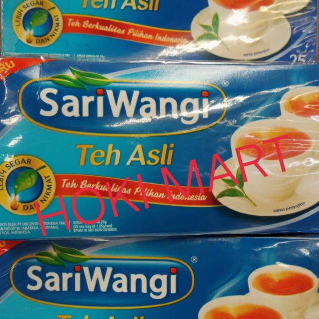 

Sariwangi kotak 1pcs Rp6000