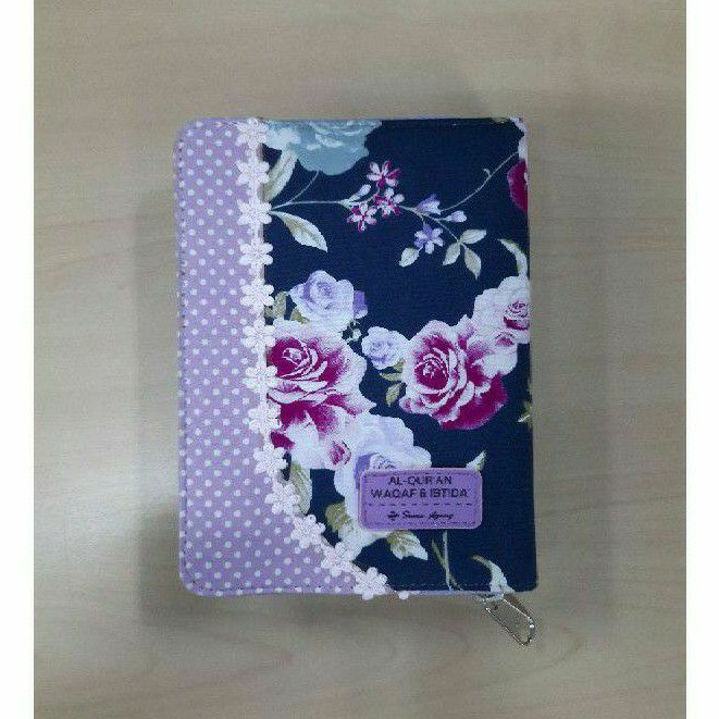 Al-Quran Waqaf Ibtida Kecil A6 Kain Resleting Suara Agung