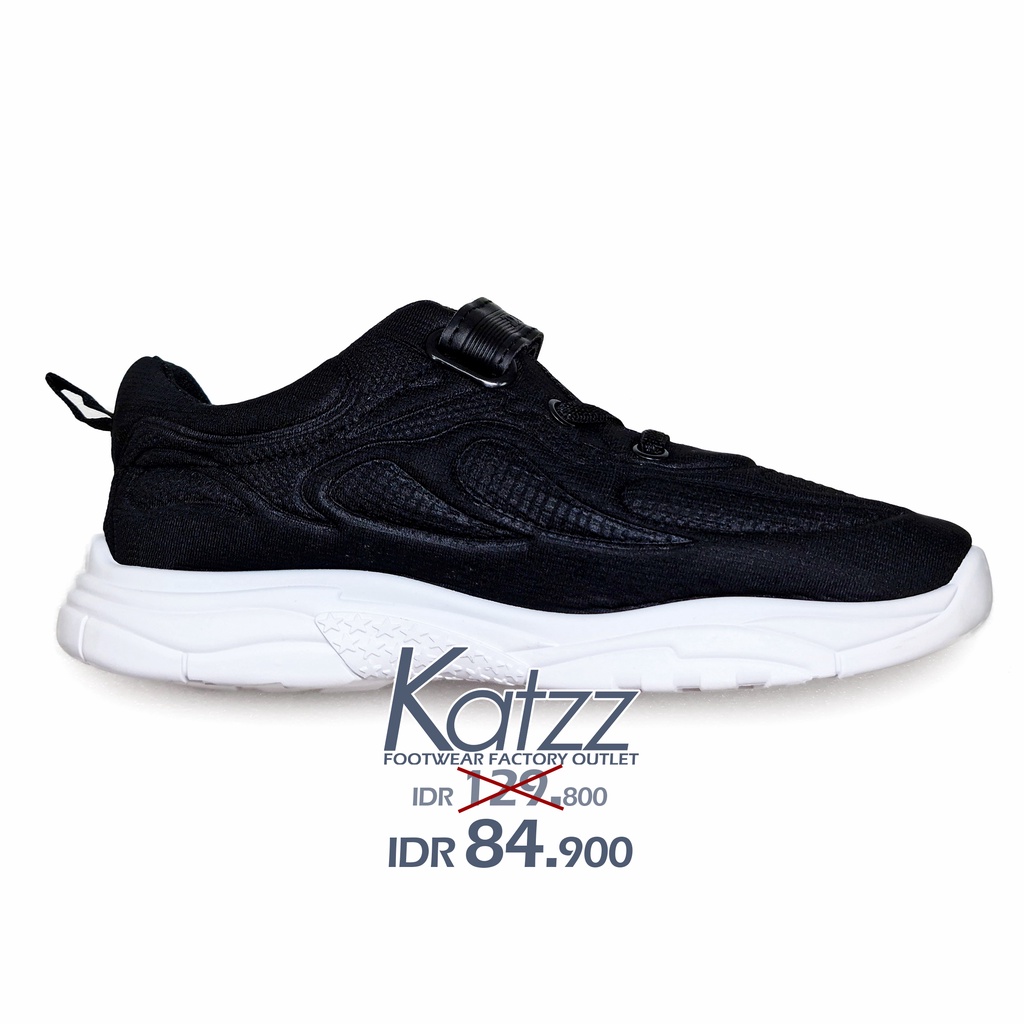 KATZZ Sepatu Sekolah Anak SD 28 - 35 Casual SPORT Kanvas Shoes Slip On. NEW ARRIVAL - SEPATU SNEAKERS PRIA WANITA Hitam Putih sekolah olahraga sport jogging kuliah