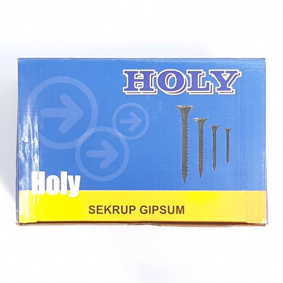 Harga Per Kotak 900 Gram Holy 1 1/4&quot; 1,25 Inch 3,2cm 32mm Sekrup Skrup Gypsum Kayu Drywall +/- 900 Gram 0,9Kg