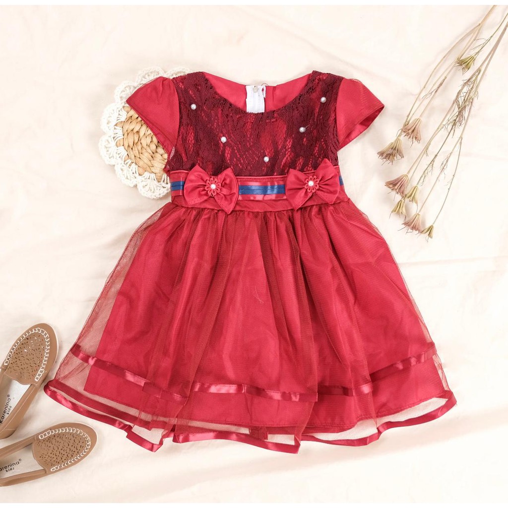 Owlet - dress anak perempuan / dress pesta anak (1-4 tahun)