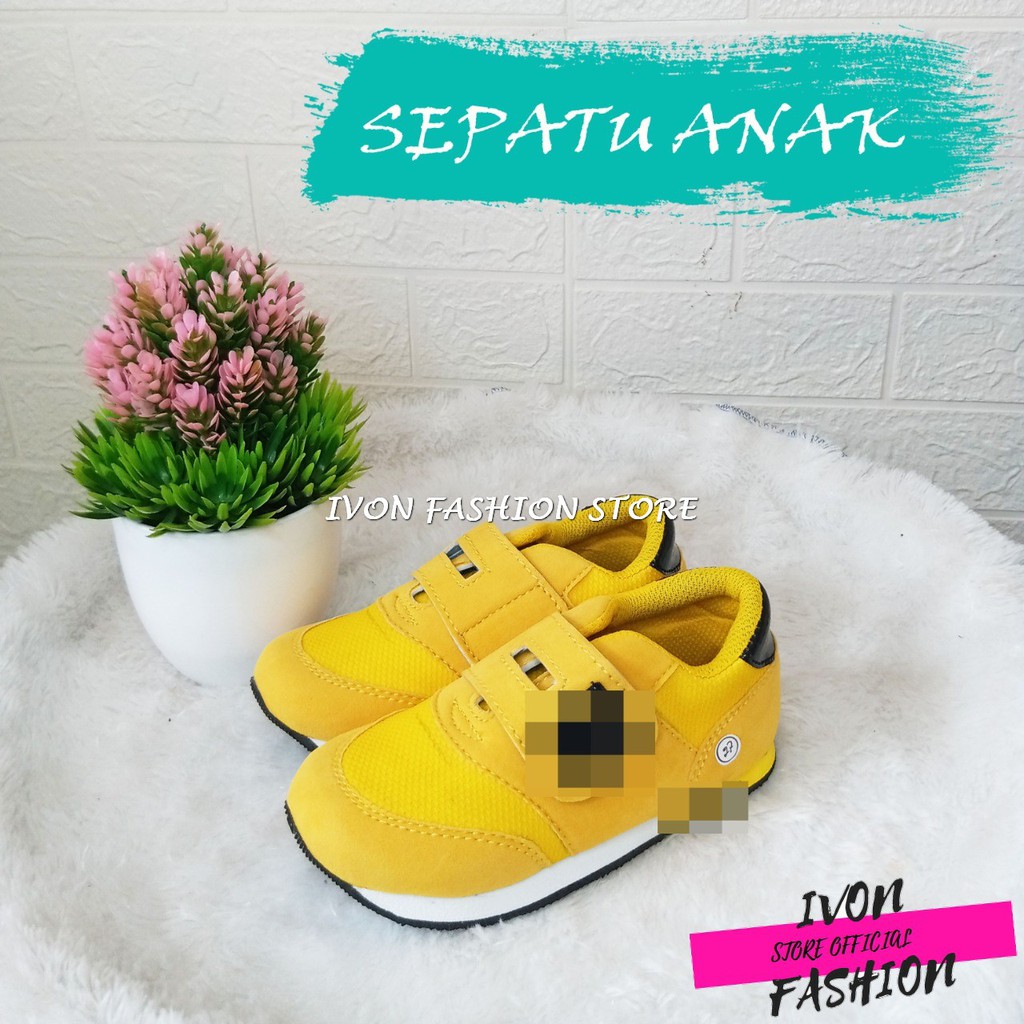 BABY SHOES/SEPATU BAYI SPORT USIA 3 SAMPAI 7 TAHUN MODEL SLOP MURAH