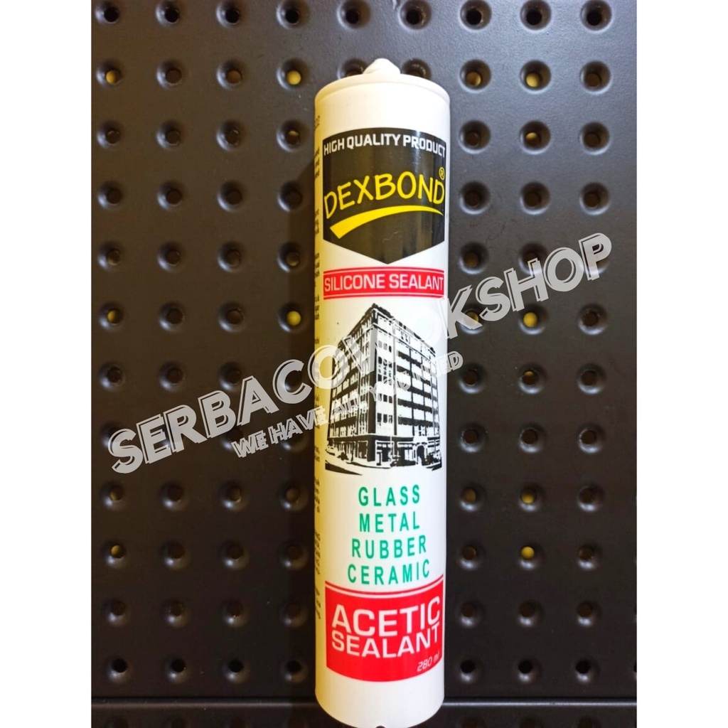 Lem Silen Dexbond 300 Ml Sealant Sealan Silicone Silikon Silicon Kaca Keramik Besi Karet Glass Iron