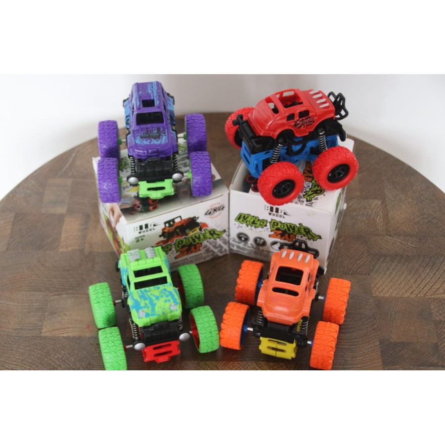 Monster Zap Mainan Mobil Jip Off Road 4 Drive Inertial Bigfoot