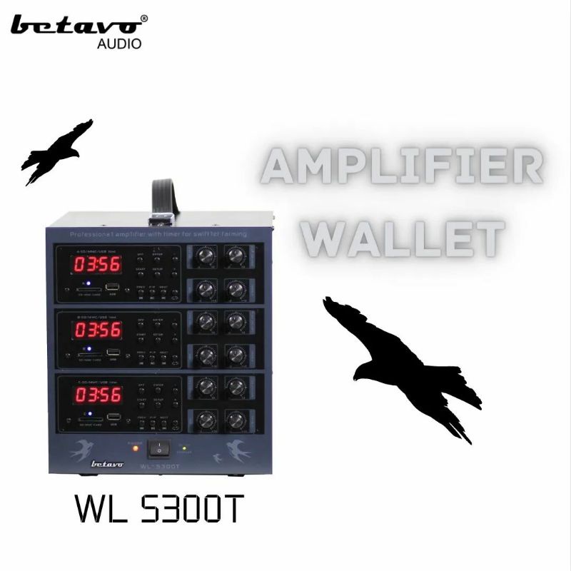 Amplifier Walet Wl-5300T AMPLI WALET Original 3 zone timer
