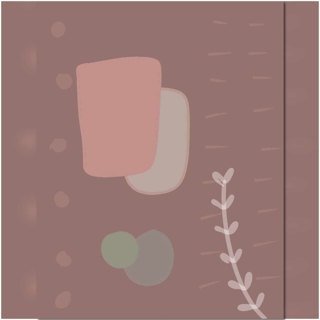 

Memo pad motif doodle