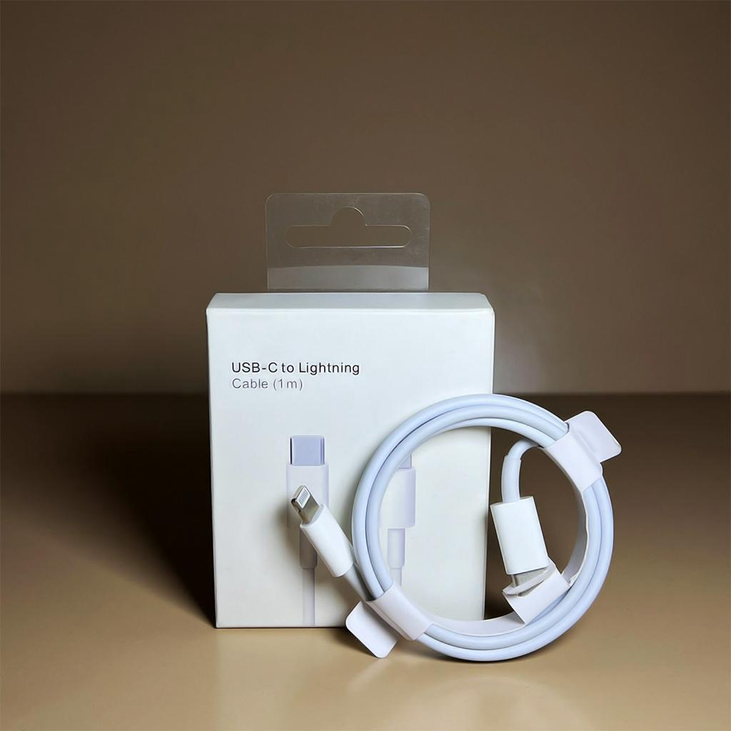 KABEL CHARGER TYPE C TO LIGHT FAST CHARGING ORIGINAL 100%