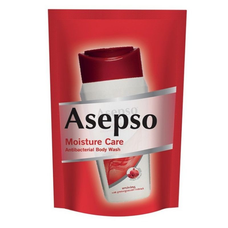 Sabun Cair Asepso Antibacterial Body Wash 450ml