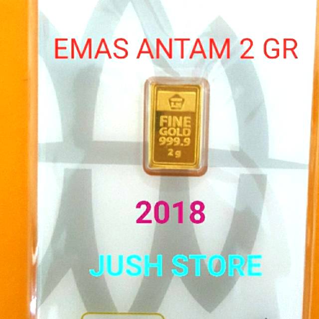 EMAS ANTAM 2 GRAM CERTIEYE 2018