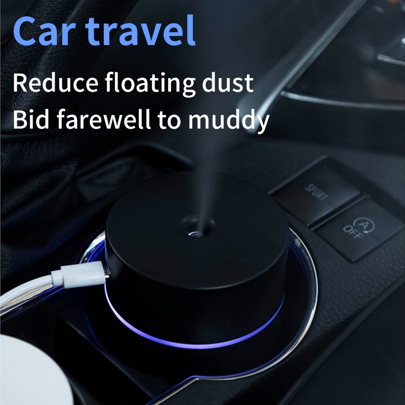 Humidifier 300ml Car air Luxury Humidifier Aroma Essential Oil Diffuser for Car Home Office