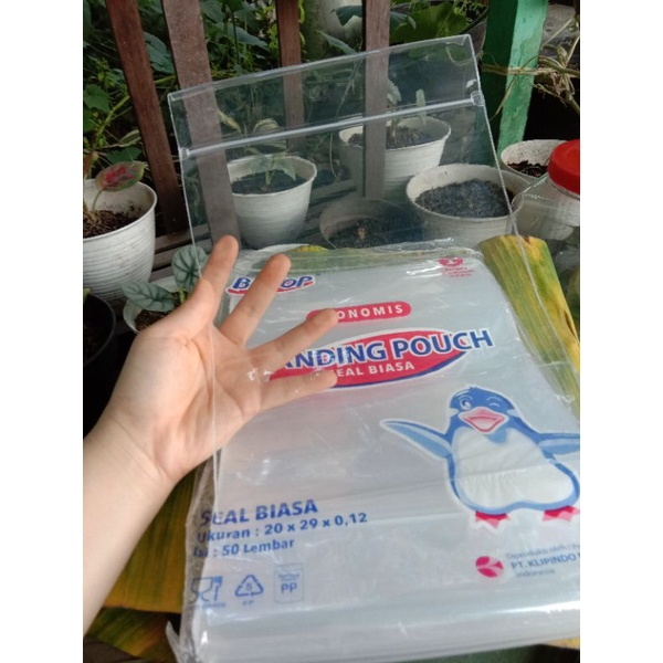 

Standing Poch PACK Seal Biasa ukuran kecil - besar