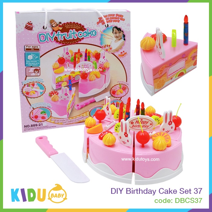 Maina Anak DIY Birthday Cake Set 37 Kidu Baby