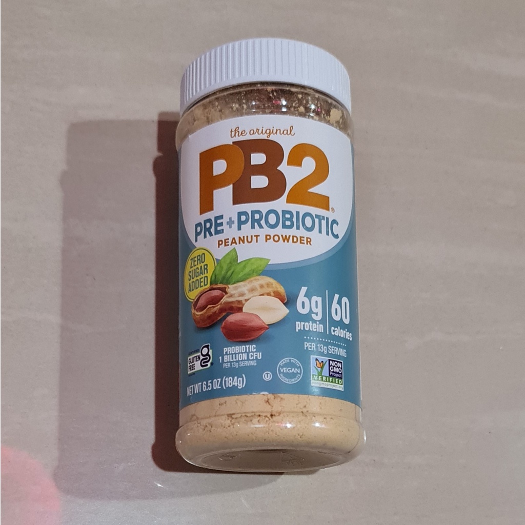 PB2 Powdered Peanut Butter with Pre Probiotic No Added Sugar 184 Gram