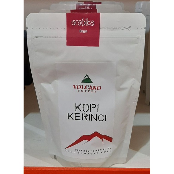 

Bubuk Kopi Arabika Kerinci Volcano 100gr