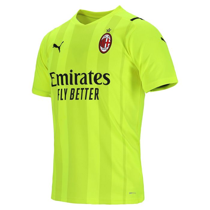 JERSEY SEPAK BOLA AC MILAN GK GOAL KIPER HIJAU 2021 2022 BAJU BOLA PRIA