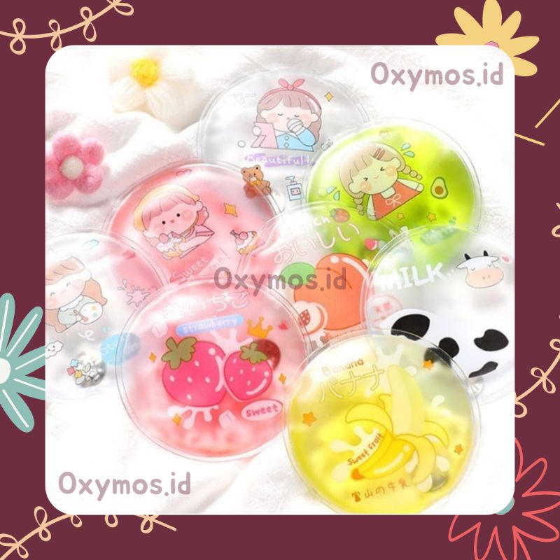 TERMURAH-GEL PENGHANGAT MINI/GEL PENGHANGAT REUSABLE/KOMPRES MINI/KOMPRESAN/HANGAT/WARNA DAN MOTIF R