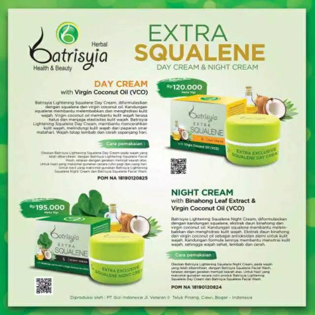 

Cream extra squalene batrisyi Herbal