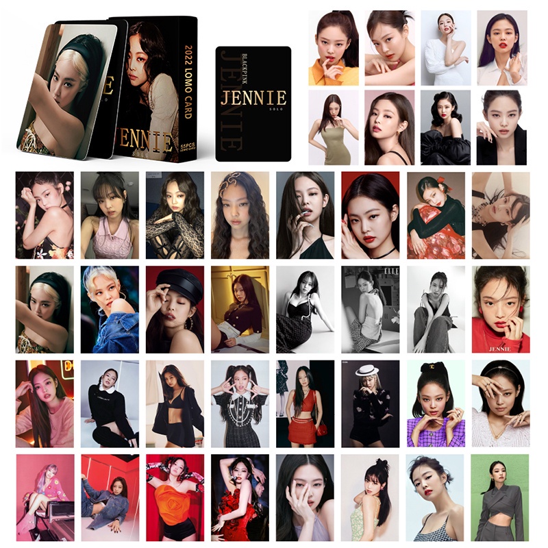 54pcs / Kotak Kartu LOMO Foto JENNIE 2022 Album