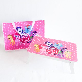  Meja  Lipat Anak  Jumbo Little Pony bonus tas mejanya juga 