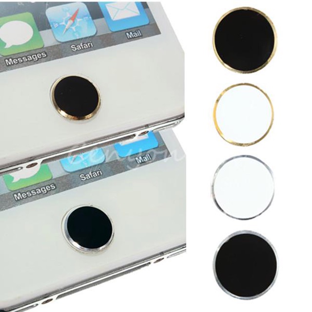 Home Button logo finger print 4 4S 5