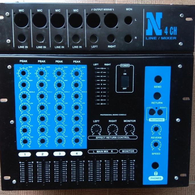 Box bok Mixer Audio 4 chanel plat 0.6mm murah