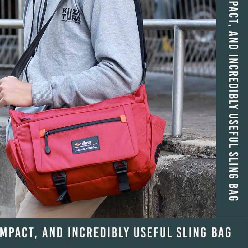 ➾ Tas Selempang Pria Sling bag Slempang Kerja Distro Besar Murah Promo Tas Bahu Cowok Ori hp kamera 