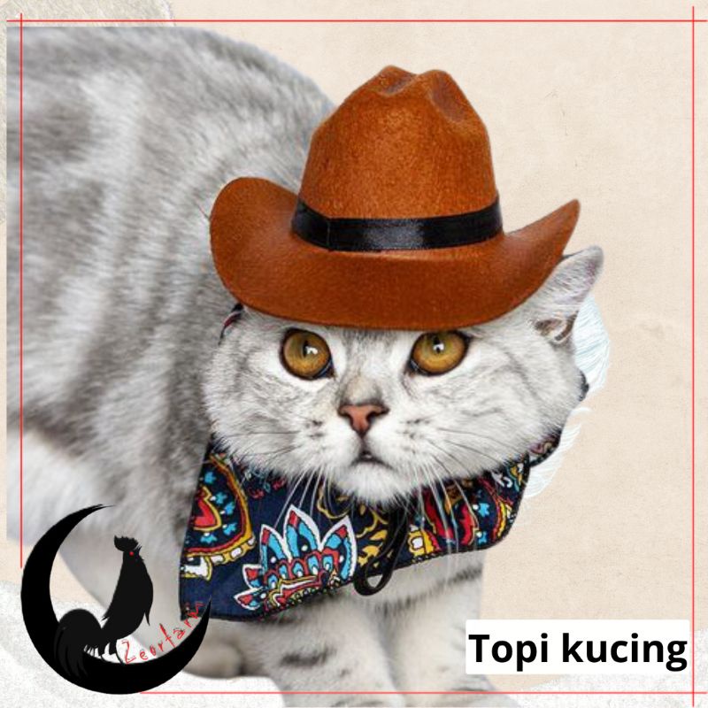 topi kucing asesoris fashion zeorfarm