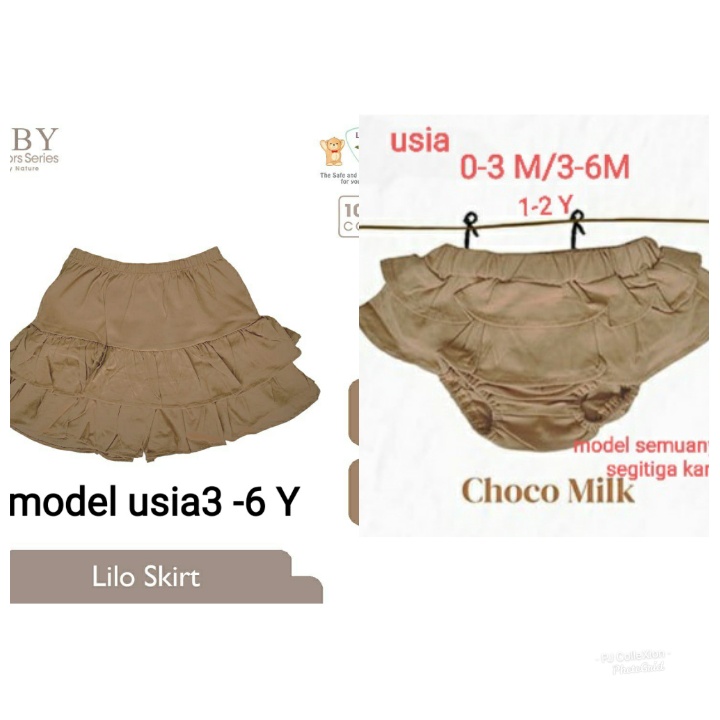 Libby Lilo skirt 1 pcs umur 0 sd 6 tahun