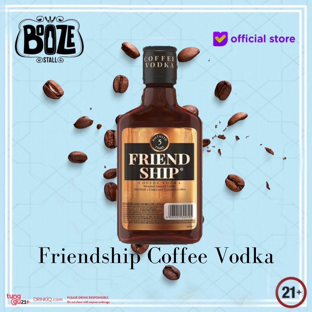 Friendship Coffee Vodka 180ml x 24 btl (1 karton)