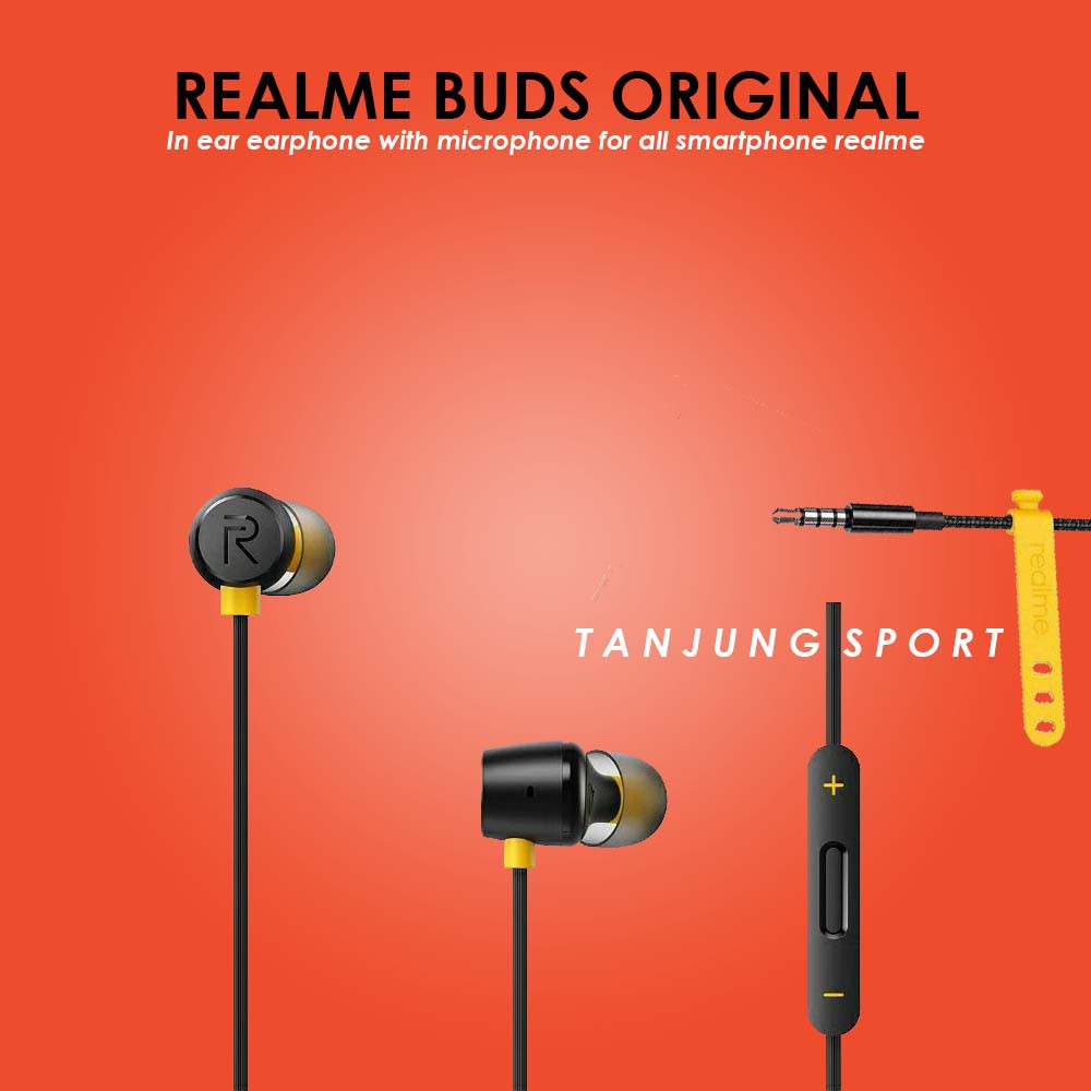 Headset Realme Buds in Ear MA10 Original