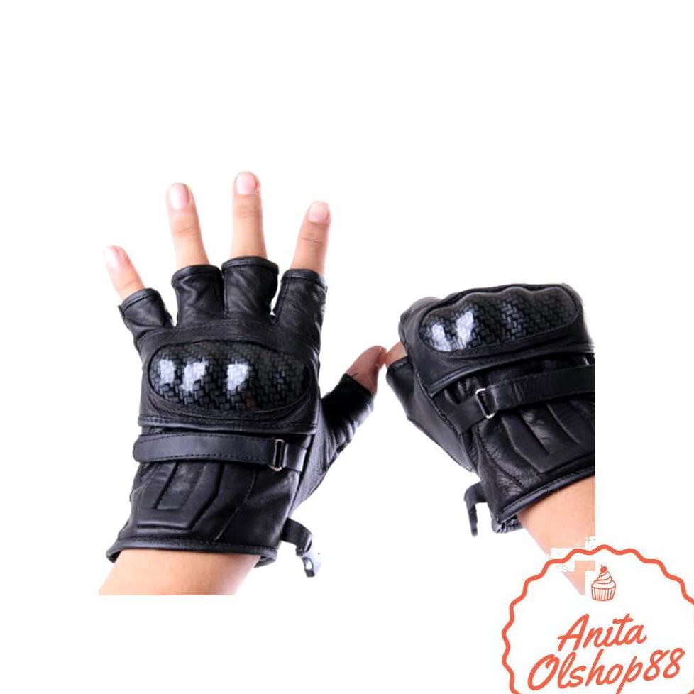 Sarung tangan kulit batok motor Sarung Tangan Kulit Motor touring Sarung Tangan Kulit Motor Sarung