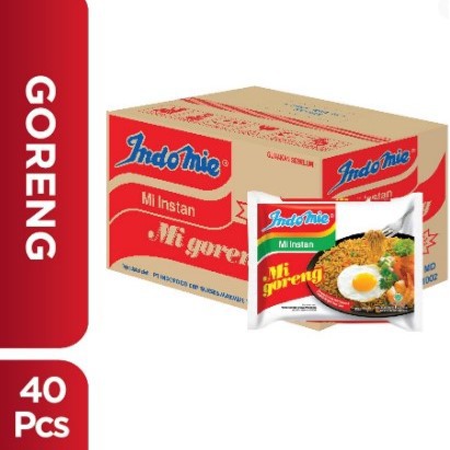 

Indomie Goreng, Ayam Bawang dan Soto Mie 1 Dus