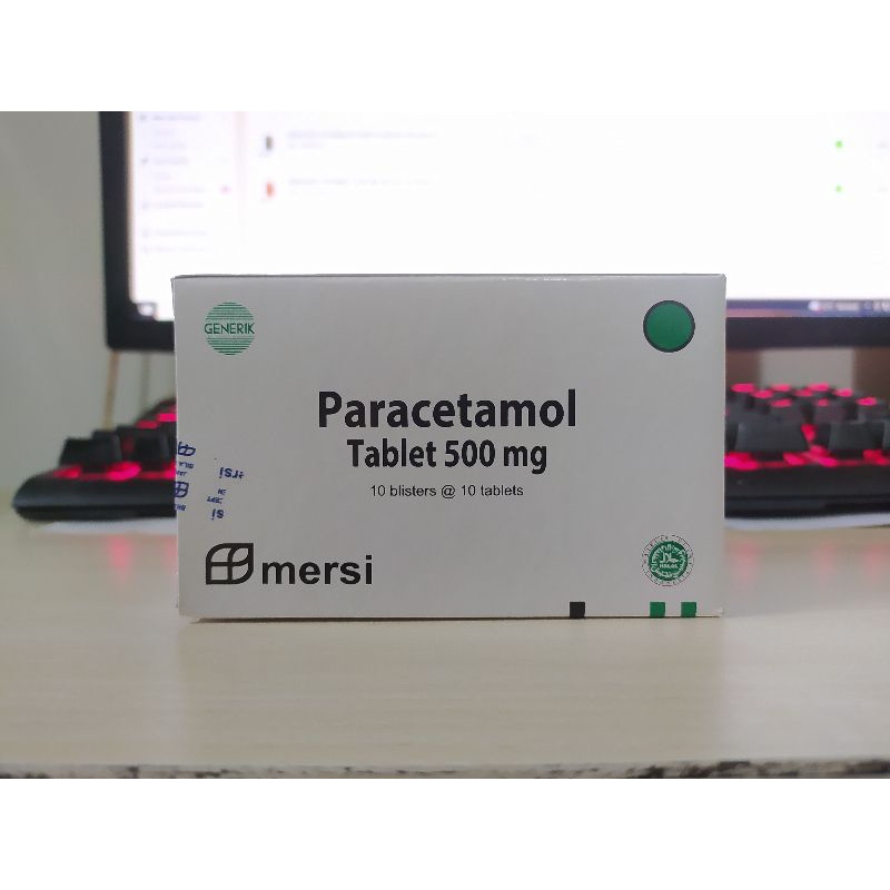 Jual Paracetamol Mersi Box 100 Tablet | Shopee Indonesia