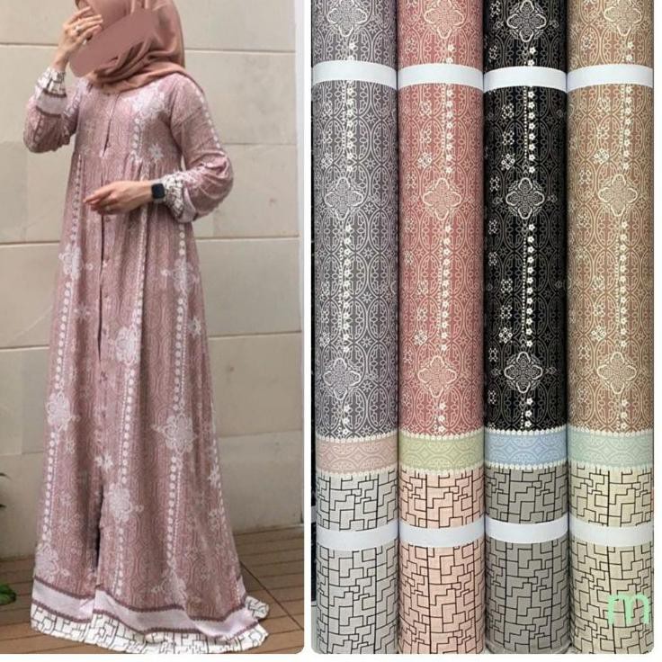 (TERBARU) Kain Maxmara Lux Emilia Motif Cocok untuk Kemeja,Gamis,sarimbit, couple( Per 0.5 Meter )
