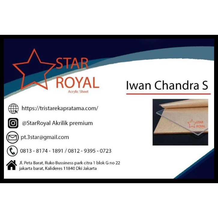

Akrilik Pembatas Meja (2Mm)(Bening)
