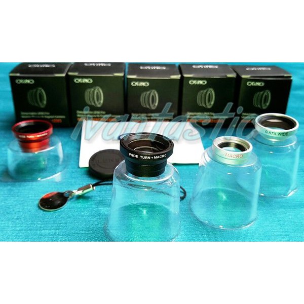 LENSA HP MACRO+WIDE OSINO ORIGINAL universal : BlackBerry / ANDROID / IPHONE / CAMDIG / DLL OSINO