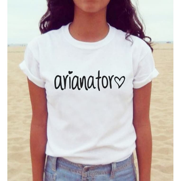 KAOS BAJU COMBED 30S ARIANA GRANDE ARIANATOR