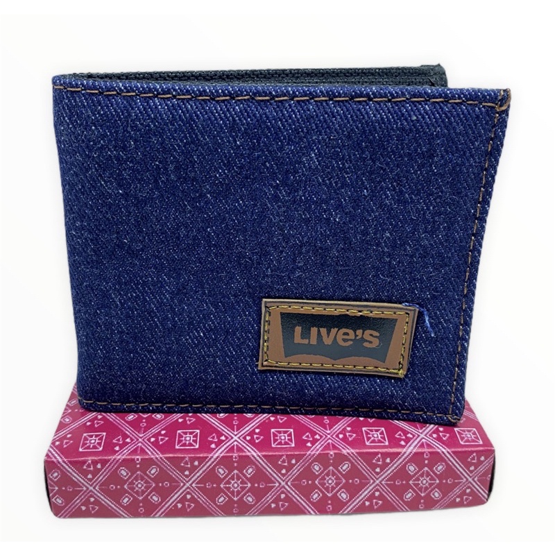 DOMPET PRIA MURAH MERIAH DOMPET PRIA BAHAN JEANS DOMPET PRIA LIPAT DOMPET PRIA KAIN DOMPET LAKI LAKI