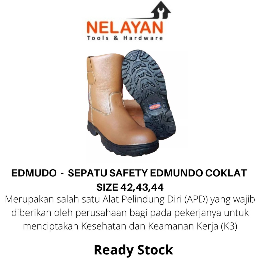 EDMUNDO - Sepatu Safety Edmundo Cokat