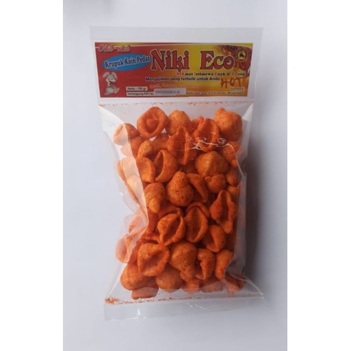 

KERUPUK KRUPUK KEONG PEDAS NIKI ECO 150 gr