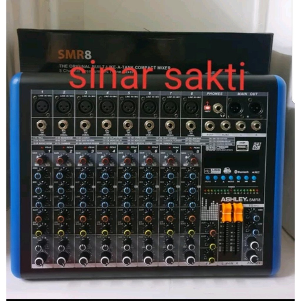 Promo  Mixer ASHLEY SMR 8 ( 8 Channel )  Limit