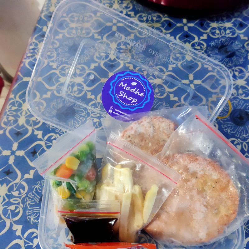 

paket chicken steak