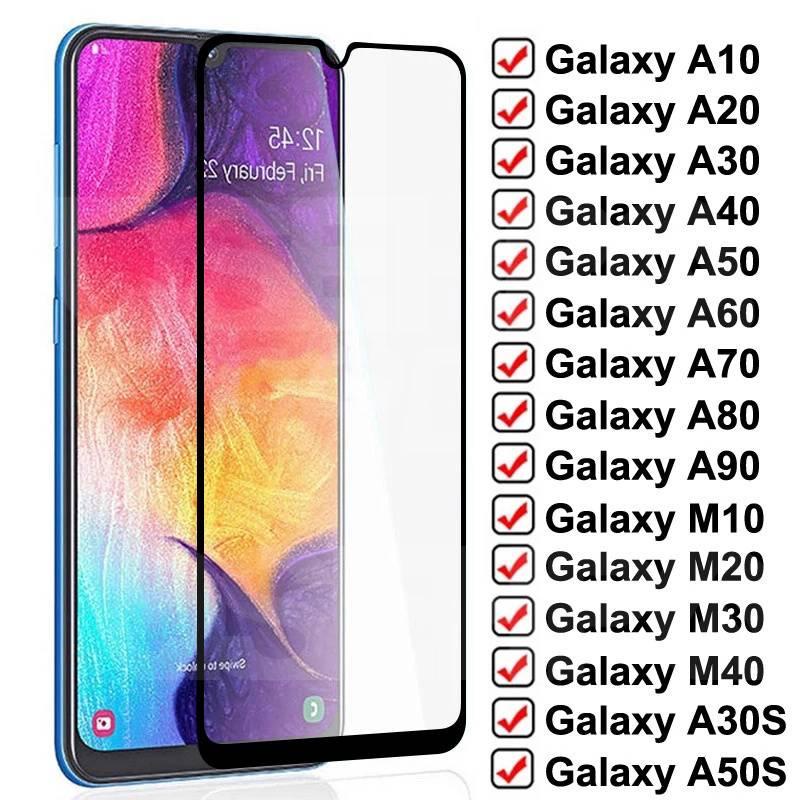 9D Protective Glass For Samsung Galaxy A10 A20 A30 A40 A50 A60 A70 A80 A90 Tempered Glass on Samsung M10 M20 M30 M40 Screen Film