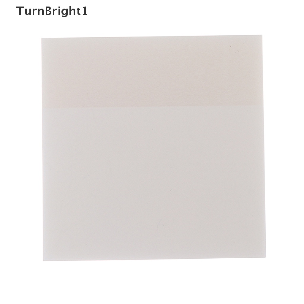 50 Lembar Kertas Memo Sticky Note Warna Transparan Tahan Air-6