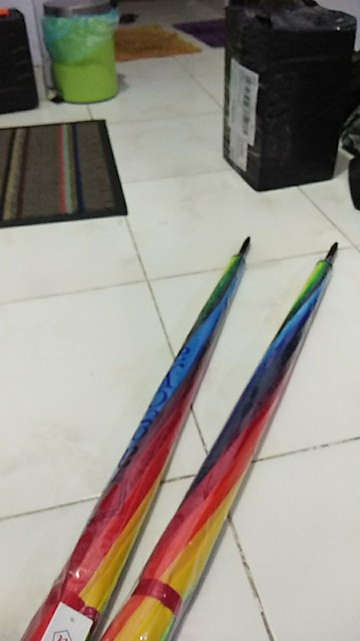 [ Polos Eceran ] Payung Golf Besar Jumbo Pelangi Rainbow 16 Jari Kuat Kokoh Payung Jualan Dan Foto