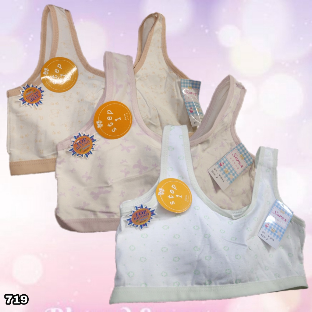 K719 - [Harga Per 1 Pcs] MINISET ANAK WANITA PAKAIAN DALAM ANAK SOREX STEP 1 FREE SIZE