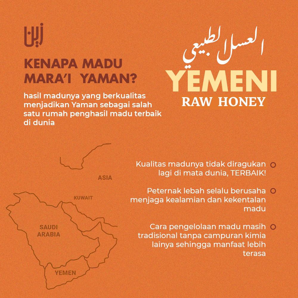 MADU YAMAN MARA'I YEMENI RAW HONEY 100% ORGINAL